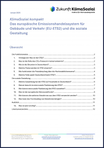 KlimaSozial-kompakt_EU-ETS2-und-soziale-Gestaltung_Titelblatt